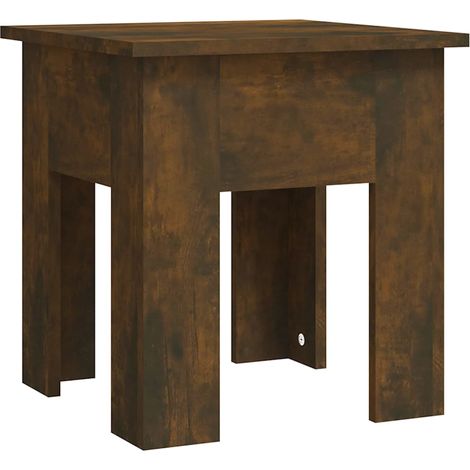 Maison Exclusive - Table basse chêne fumé 40x40x42 cm bois d'ingénierie (1/5)