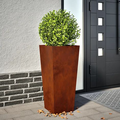 Pflanzkübel 35x35x75 cm Cortenstahl vidaXL427020