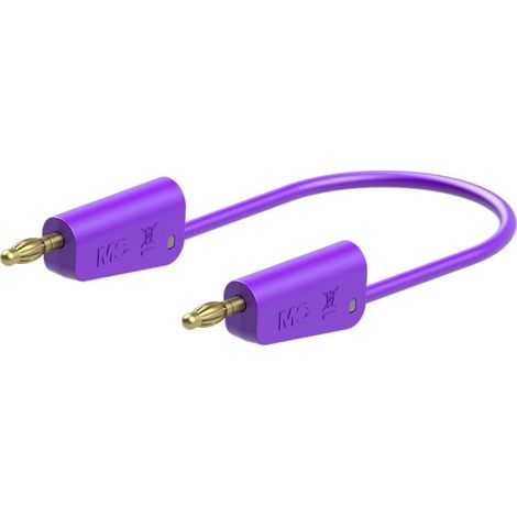 Stäubli LK-4A-F25 Cordon de mesure 75 cm violet 1 pc(s) (1/3)