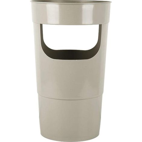 PARAGÜERO DE POLIPROPILENO DE COLOR GRIS CLARO 27 X 20,6 X 45 CM venta unitaria