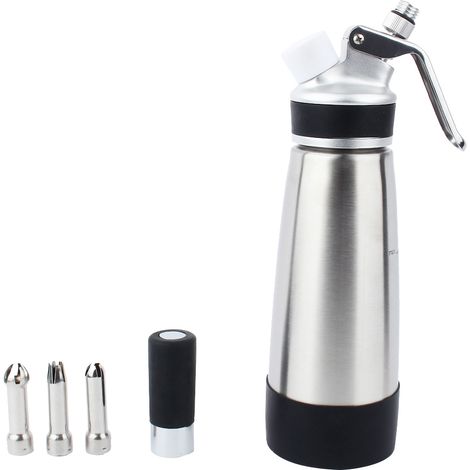 Kit de pâtisserie 500 ml en alliage d'aluminium pour décorer biscuits, gâteaux et cookies avec douille et poche à douille (1/5)