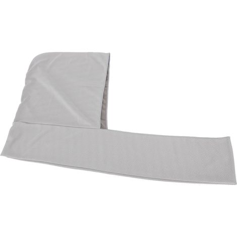 Sweat-shirts à capuche rafraîchissants en microfibre, gris, avec système de refroidissement direct et tissu respirant offrant une protection solaire idéale par temps chaud. (1/5)