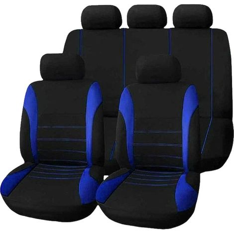 Autositzbezug – Für Peugeot 106, 107, 205, 206, 207, 208, 301, 306, 307, 308, 309, 405, 406, 407, 408, 508, 607, 807 (ab 2008) – Wasserdicht – Maschinenwaschbar – LK-Blau – 1 Stück (1/5)