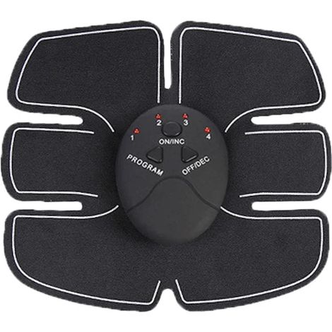 EMS-Smart-Trainingsgerät (kabelloser Muskelstimulator) für Bauchmuskelübungen und Gewichtsabnahme – Schlankheitsaufkleber – AquaForge