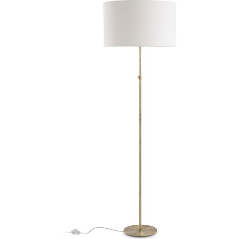 Ausziehbare Stehleuchte 24X24X120/142 Goldmetall/Ohne Schirm