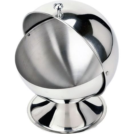 Pot À Assaisonnement - Acier Inoxydable - Couvercle Pivotant Étanche - Pour Cuisine Maison Ou Professionnelle - 1 Pièce (1/4)