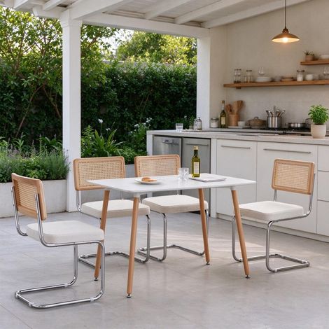 Meuble à Chaussures Vestiaire d'Entrée 2 Abattants avec Patères Éclairage LED 70x24x180 cm Blanc et Bois Naturel (1/5)