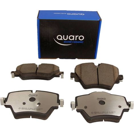 PASTIGLIE FRENO QUARO. BMW P. 2/X1 1.5-2.0 14- QUARO ARGENTO CERAMICA