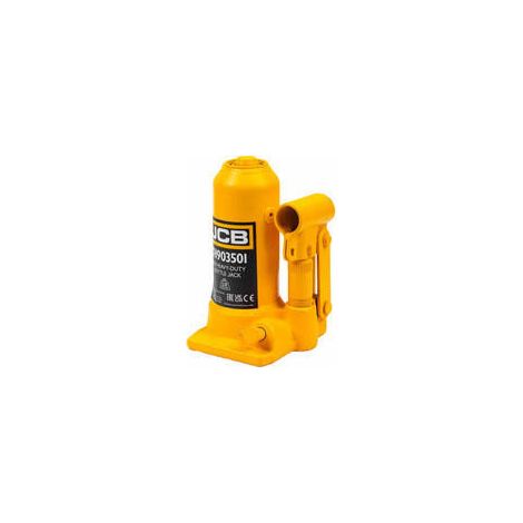 JCB 3.5 Tonne Heavy-Duty Automotive Hydraulic Bottle Jack, 372mm Maximum Lift (1/5)