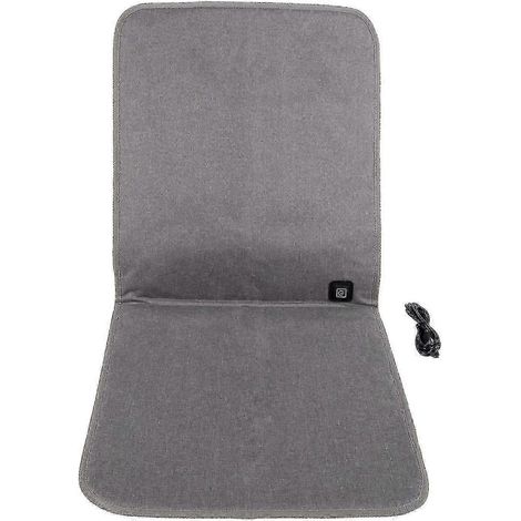 Coussin chauffant électrique USB, avec 3 modes de chauffage rapide. Coussin chauffant USB pour bureau, salle d'étude, salon, bibliothèque, café, avion et plus encore. (1/5)