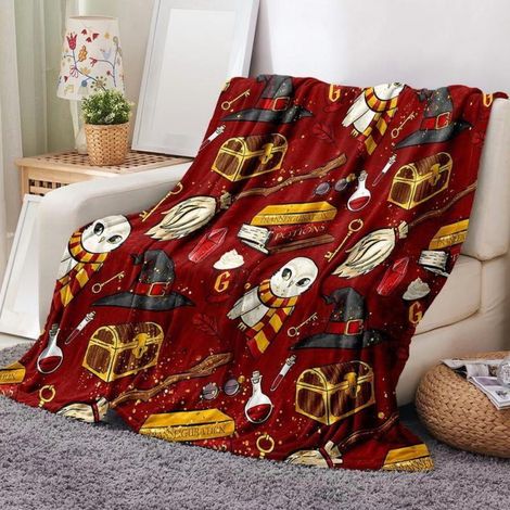 Couverture Jetable - Flanelle Douce - 80x60 Pouces - Pour Canapé Lit Bureau Picnic - 1 Pièce (1/4)