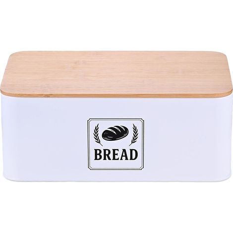 Panera práctica diseño elegante cocina 13,5 x 33 x 19 cm de hojalata 130017324 (1/3)