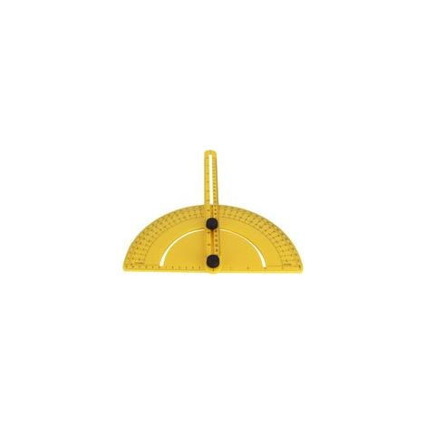 Règle d'angle, règle en plastique précise pour le dessin pour la menuiserie pour l'ingénierie (1/5)