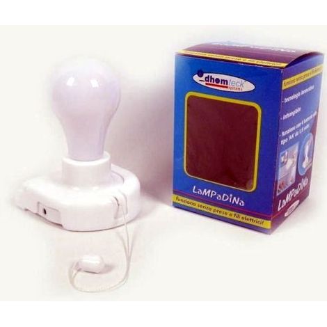 Lampada per armadi senza filo