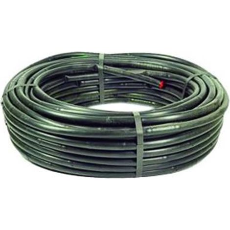 Ala gocciolante Ø 16 mm - colore nero - Specifiche: portata 4 lt./h - rotolo mt 50 - fori ogni cm 30