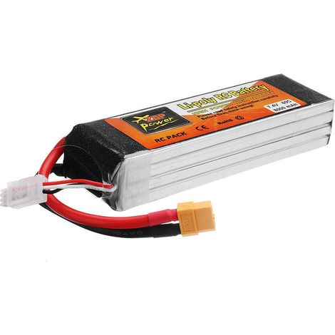 ZOP/Bolt 8000mAh 7.4V 60C Battery Pack with XT60 Plug, High Rate (1/4)