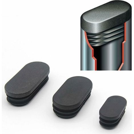 Embouts en plastique pour pieds de meubles Embouts ovales pour pieds de chaises Embouts en plastique pour pieds de meubles Emb (1/4)