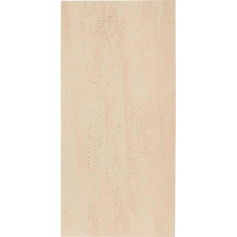 Sticker Effet Travertin "Cary" 28x58cm Beige