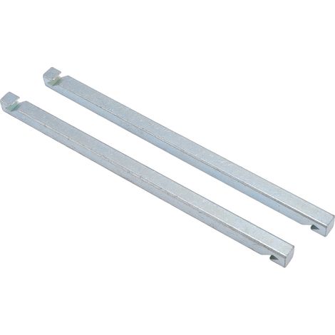 Lot de 2 clés de réglage pliage gâche porte en acier carbone outil tweaker pour porte blindée suppression jeu (1/5)
