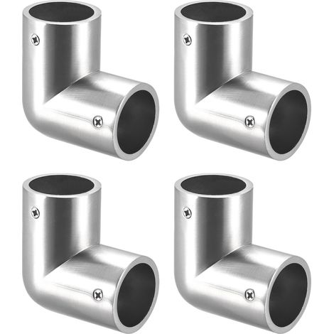 4 Embouts de Rail à 90 Degrés en Alliage de Zinc (1/5)