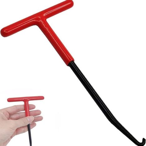 Outil extracteur de ressort (1 pièce), extracteur de ressort, outil moto, ressort d'échappement moto, crochet pour béquille de moto (1/5)