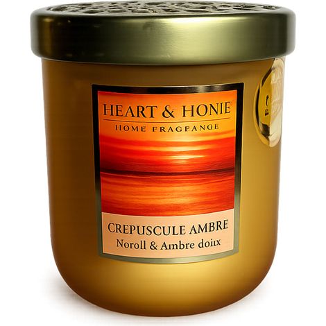 Petite bougie parfumée crépuscule ambré 110 g (1/3)