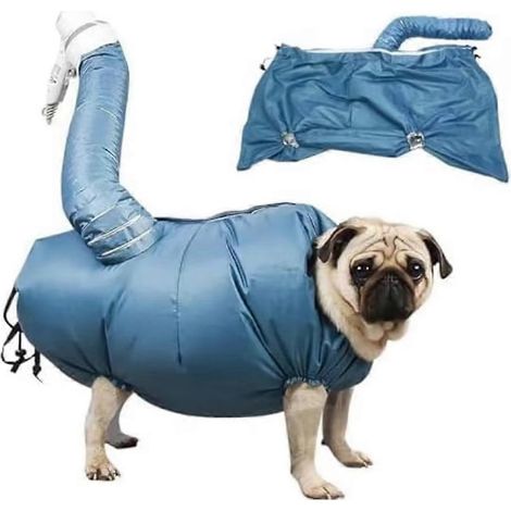 Quick Dry animal Hair Drying Suit pour moyen et grand chiens, 360 degrés Air Circulation toilettage Accessory pour Blow (1/5)