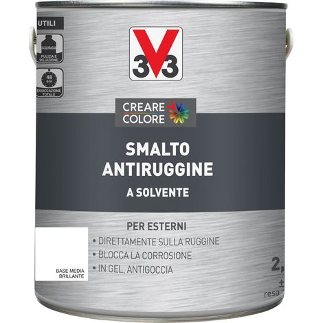 SMALTO ANTIRUGGINE 2,5L BRILL. BASE MEDIA