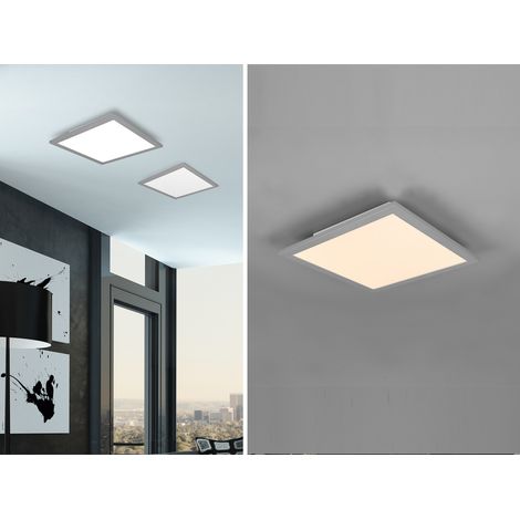 LED Deckenleuchte ALPHA Titan Panel eckig Ultra Slim, Quadrat 29cm (1/5)
