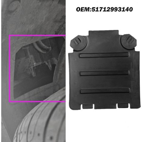 Replacement valve for BMW X1 E84 wheel arch inner liner cover and bulb replacement 51712993140 (1/5)
