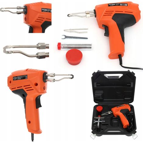 Fer à souder à transformateur, coffret, Kraft&Dele KD1718, 230 V, 200 W
