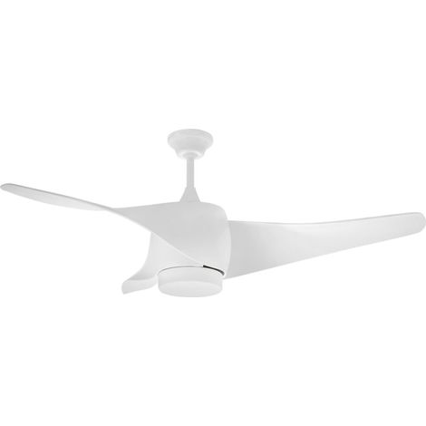 Ventilador de Techo WiFi con Luz LED Orbegozo Controlable por App Mando a Distancia 3 Aspas Curvas de Diámetro 132cm (1/3)
