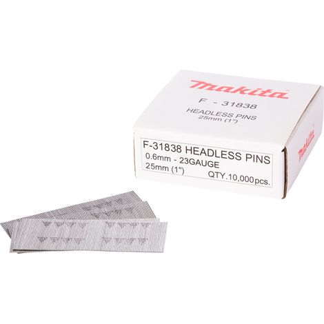 MAKITA F-31838 Clavos Pin 25mm