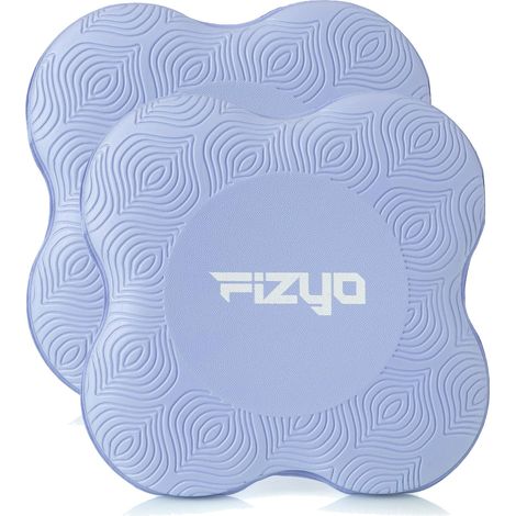 Lot de 2 Coussinets Genoux Yoga - Mousse TPE Dense - Protection Articulaire Antidérapante - Pour Pilates et Fitness - Noir 20x20 cm (1/5)