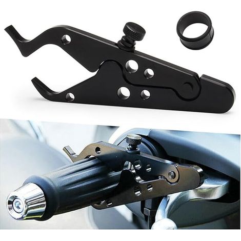 Pince D'accélérateur de Croisière pour Moto, Aide Au Verrouillage du Régulateur de Vitesse, Outil de Contrôle de Guidon
