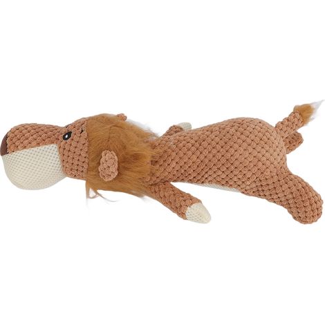 Jouets en peluche interactifs pour chiens de petite et moyenne taille, avec couineurs et fonction de mastication des dents. (1/5)