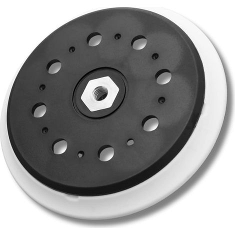 Almohadilla de respaldo de gancho y bucle de 150 mm de diámetro Makita para lijadoras orbitales aleatorias Makita BO6050、BO6050J (197315-5 y 197314-7) (1/4)