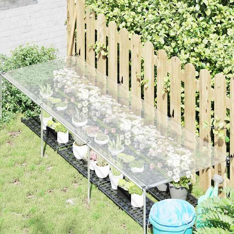 Housse de protection plantes avec œillets 1x3 m polyéthylène (1/5)