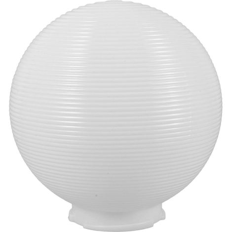 Abat-jour rond en plastique pour lampe de jardin, abat-jour de rechange pour lampe d'extérieur (1/3)