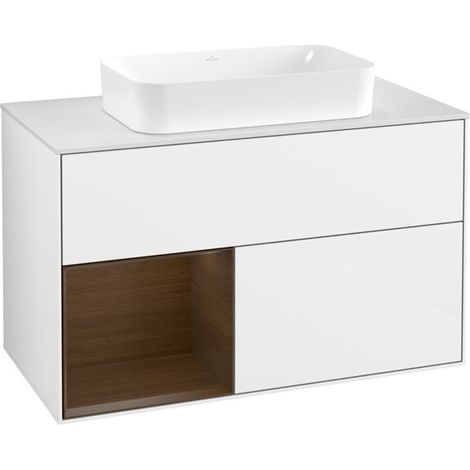 Villeroy & Boch F651GNGF Waschbeckenunterschrank Finion F65 (1/2)
