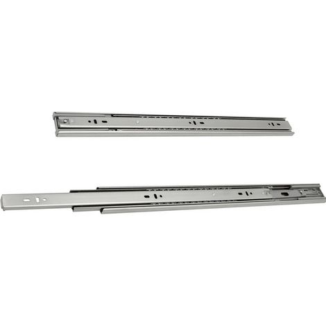 SWANEW Guide per cassetti Guide Softclose per carichi pesanti Guide ad estrazione totale 45 mm 250 mm 2 pezzi (1/5)