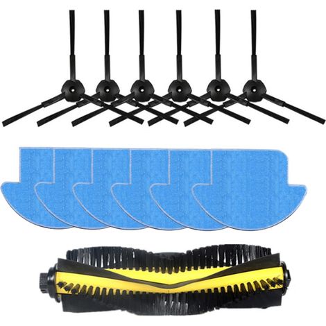 13Lot iLife V7s iLife V7s Pro robot aspirateur pices Kit (principal Brosse 1+ Serpillre chiffons 6+ ct Brosse 6) CHUWI iLife V7s Pro (1/3)