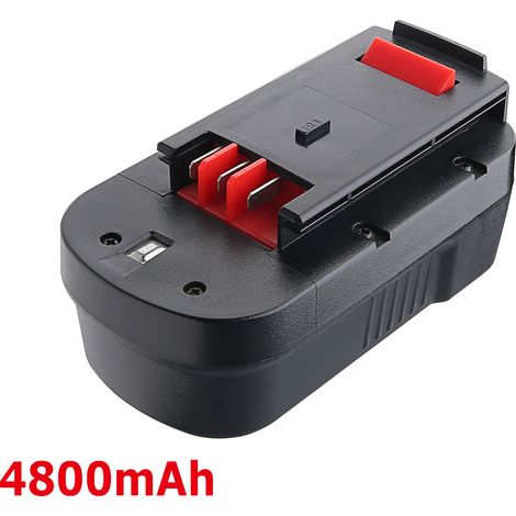 4.8Ah 18V HPB18 HPB18-OPE FSB18 244760-00 18VOLT Batterie für Schwarz und Decker