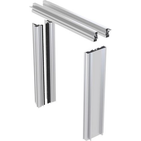 Knauf Aluminium-Spachtellaibung Pocket Kit Easy für Glastürblatt CW 75 Schiebetür