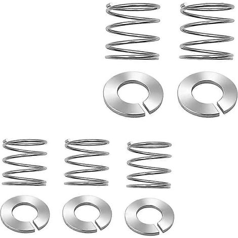 Feder- und Unterlegscheibensätze, Zubehör aus Edelstahl, für KitchenAid Küchenmaschinen mit kippbarem Kopf und hebbarer Schüssel (3,5/4,5/5/6/7 Quart) (1/5)