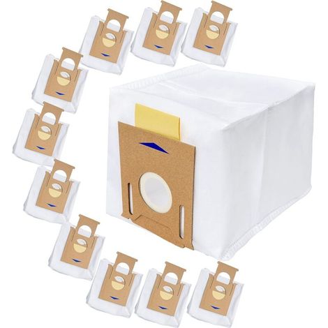 Lot de 10 Sacs Aspirateur pour ECOVACS DEEBOT T8 T8+ T8 AIVI T8MAX N8+ N8 Pro+ T9+ Accessoires Robot Balayeur (1/5)