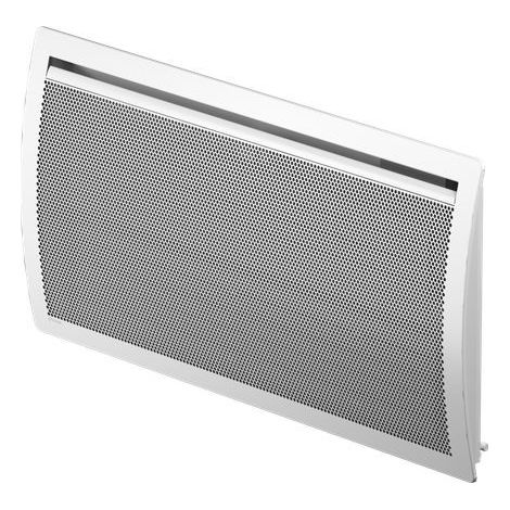 Intuis – Panneau rayonnant horizontal 1500W – Aluminium – Design galbé pour diffusion optimale – Programmation LCD – Détection fenêtre ouverte - M169115 (1/5)