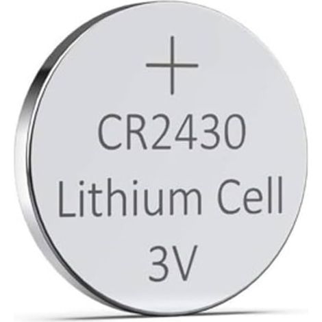 Lot de 2 Piles Bouton CR2430 3 V, idéales pour Les appareils électroniques, Les Montres et Les Jouets. (1/5)