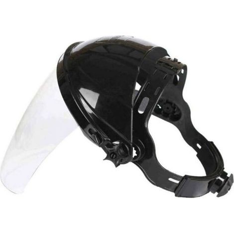 Écran Facial - Transparent Résistant Aux Rayures - Pour Meulage Et Soudage - Réglable - 1 Pièce (1/5)