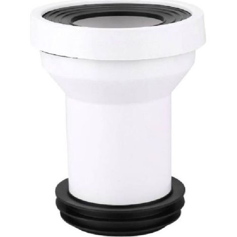 Accessoires de toilettes - Accessoires d'installation d'égout de toilettes Accessoires d'étanchéité de connecteur d'installation de tuyau d'évacuation d'égout de toilettes en plastique